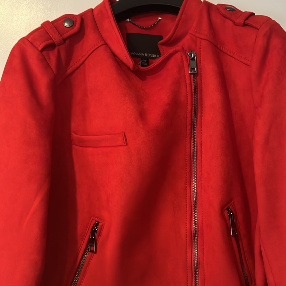 Banana Republic faux suede jacket - Picture 3 of 8